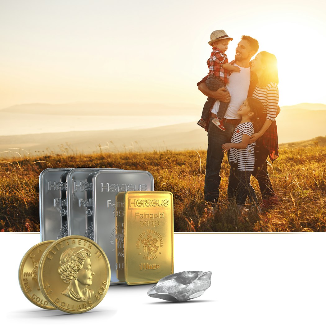 Gold und Edelmetalle kaufen bei Golden Gates Edelmetalle AG.