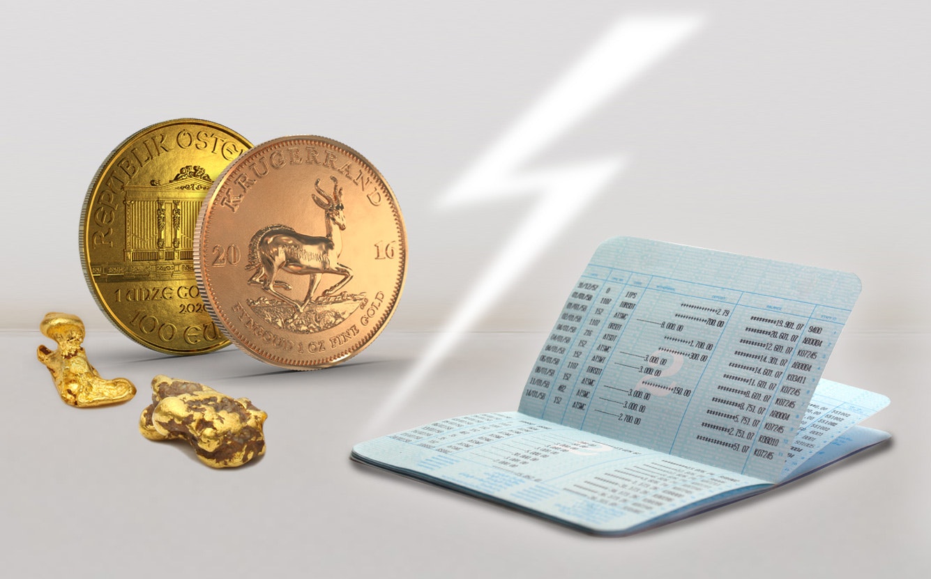 ENTDECKEN SIE EDELMETALLE ALS RICHTIGE ALTERNATIVE ZUM SPARKONTO!