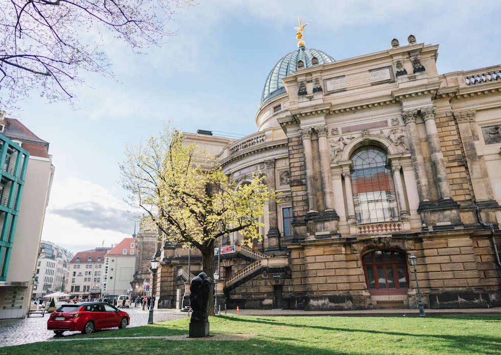 Die Eventlocation Albertinum in Dresden. Hier wurde die das Firmenjubiläum der Golden Gates gefeiert.
