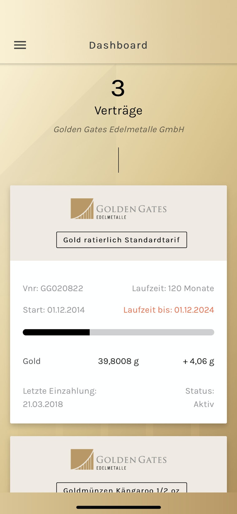 Golden Gates App