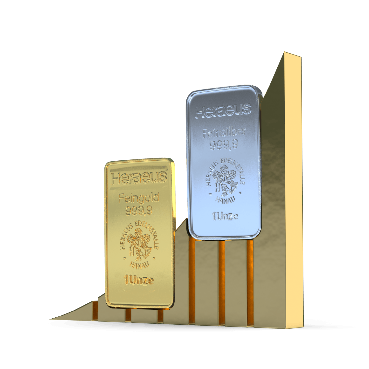Kup złote i srebrne sztabki w Golden Gates.