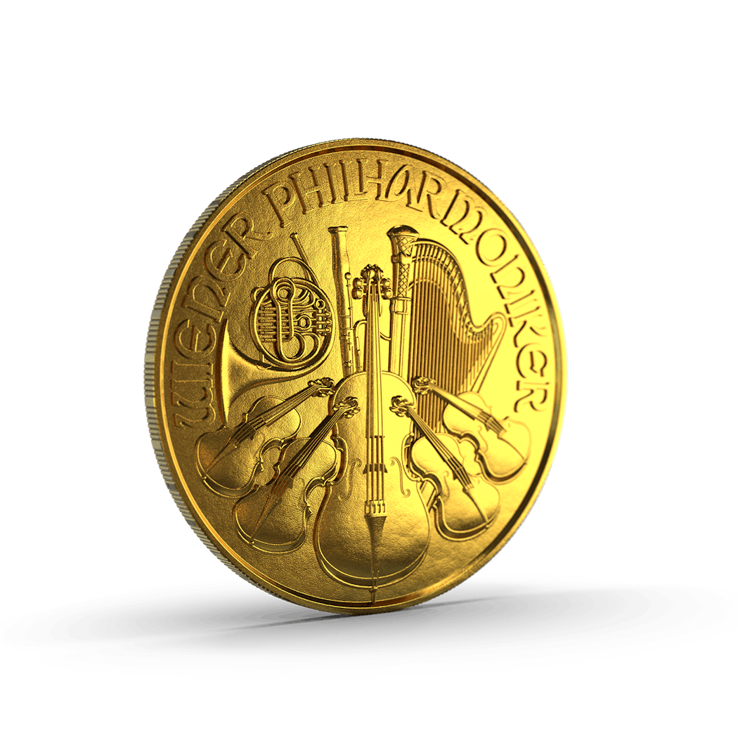 Goldmünze Wiener Philharmoniker im Goldmünzensparplan kaufen.
