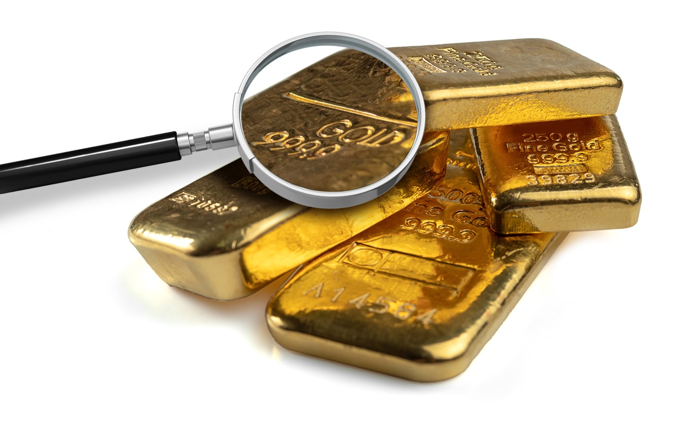 WIR NEHMEN GOLD UNTER DIE LUPE.