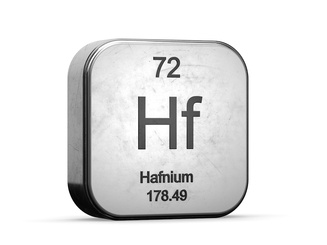 Technologiemetall Hafnium via Sparplan kaufen.