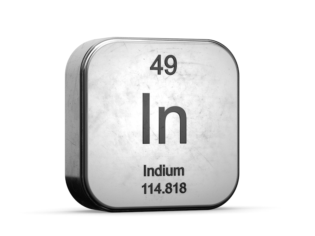 Technologiemetall Indium via Sparplan kaufen.