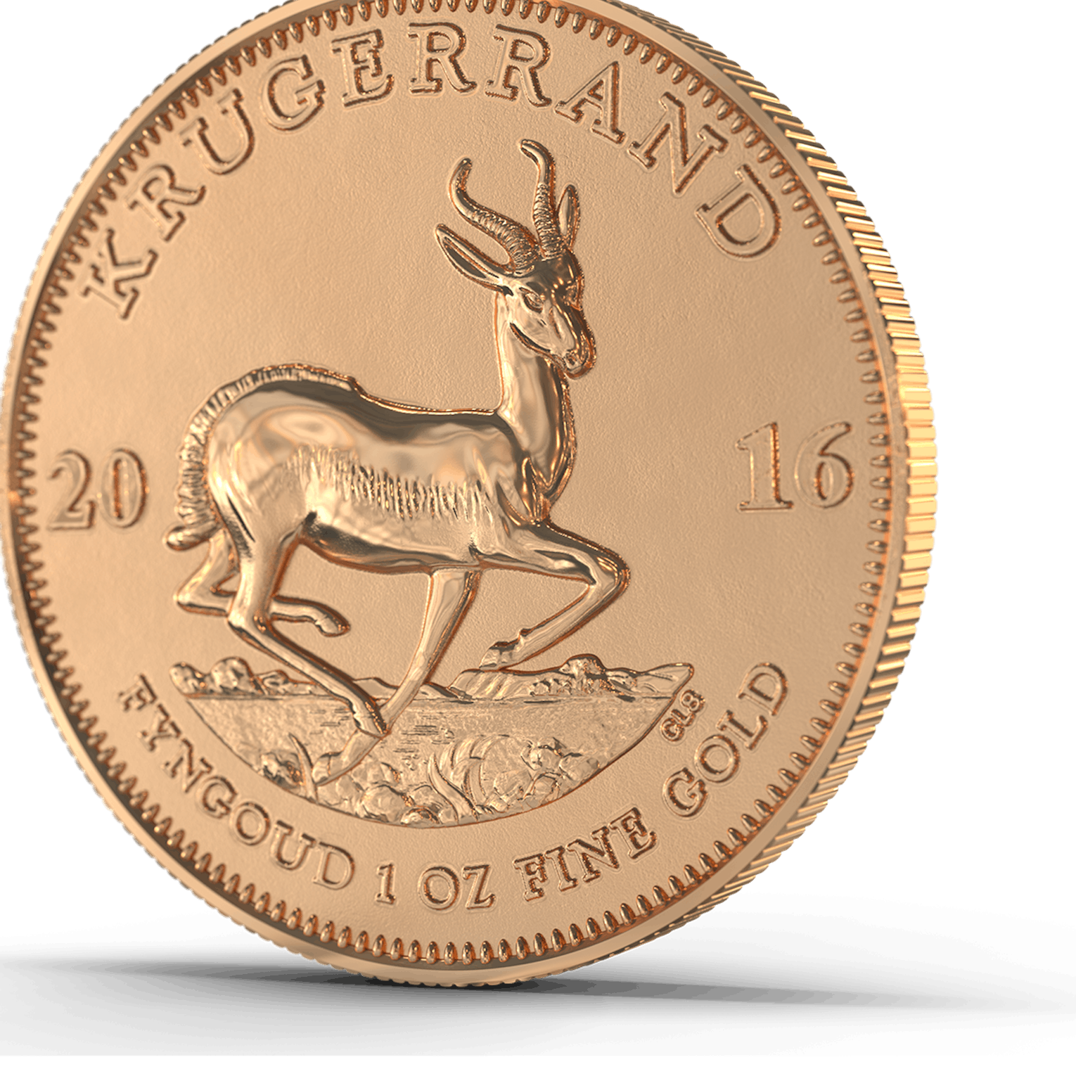 The Krugerrand from South Africa is the most famous investment gold coin in the world today. 