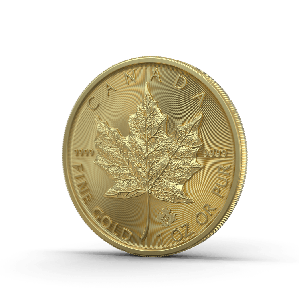Maple Leaf Goldmünze: 1 Unze Feingold